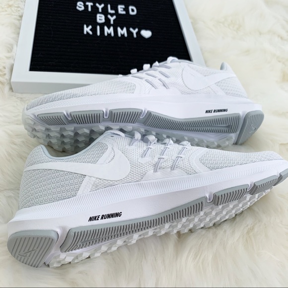 🌸 NIKE RUN SWIFT Sneakers Shoes White Platinum - Picture 5 of 5